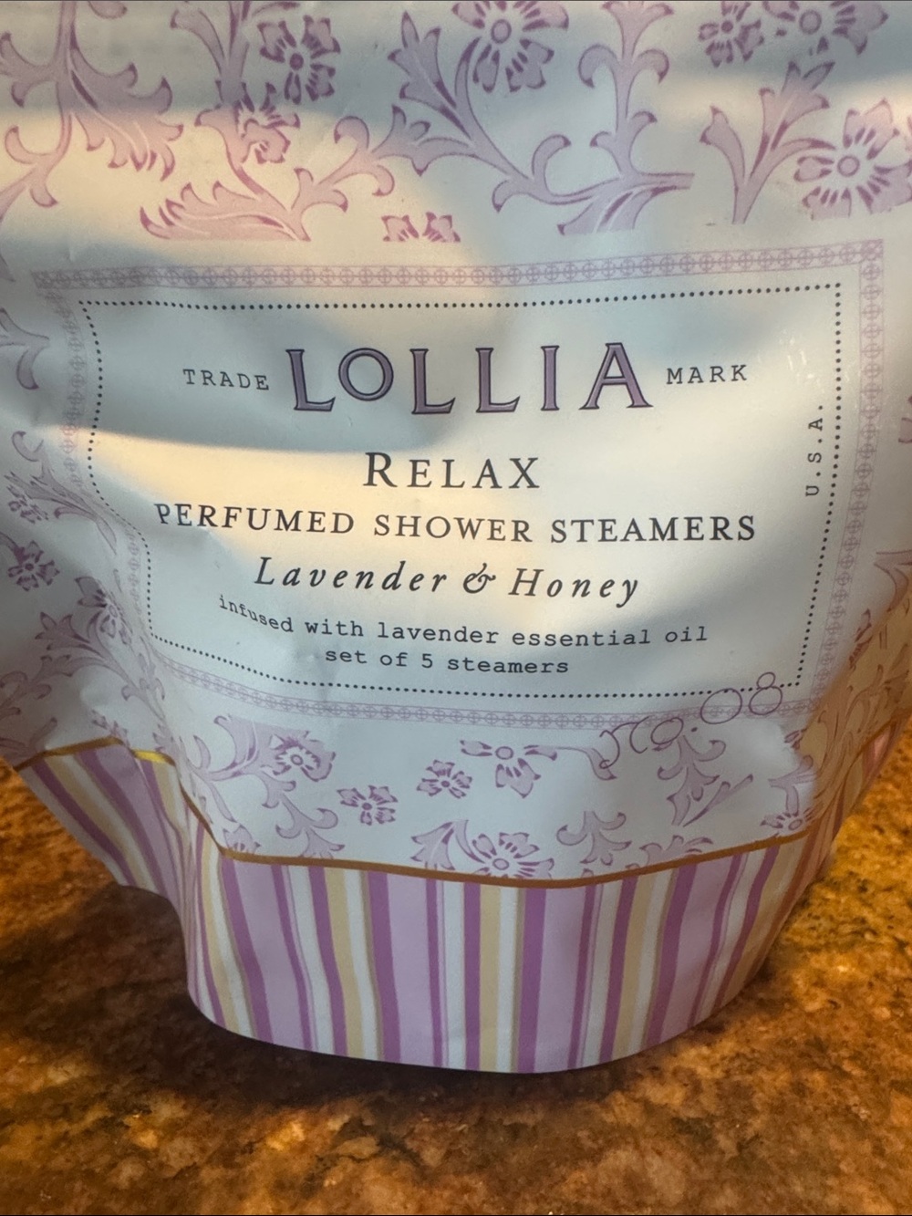 Lollia RELAX shower steamers